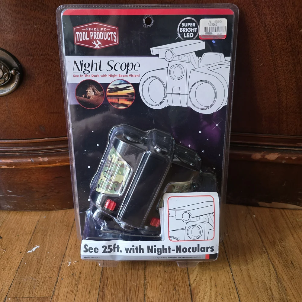 Night Scope with Super Bright LED - Black